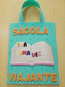 Sacola literária 30x40 sacola vazia