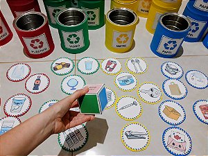 Jogo lixo reciclável