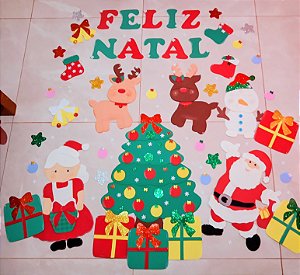 Decoração de natal (tudo feito de Eva)