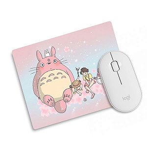 Mouse Pad Ergonomico Totoro Rosto Fofo Anime