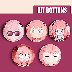 Kit Bottons Spy x Family