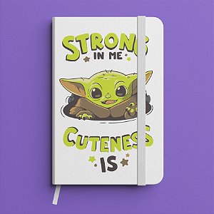 Caderneta Baby Yoda Grogu Mandalorian