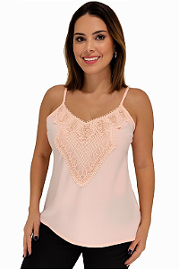 BLUSA BORDADA ALCINHA