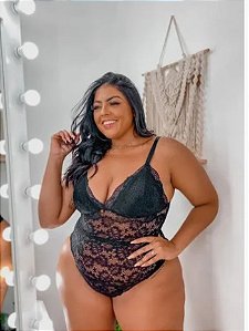 BODY PLUS SIZE DE RENDA IMPORTADA