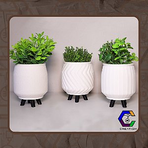 TRIO CACHEPOT - JADE