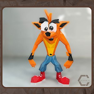 Crash Bandicoot – Edição Low Poly