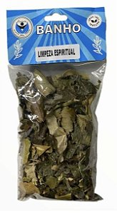 BANHO DE ERVAS LIMPEZA ESPIRITUAL CARTELA COM 10 PACOTES