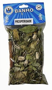 BANHO DE ERVAS PROSPERIDADE CARTELA COM 10 PACOTES