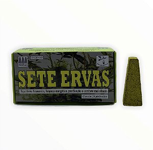 DEFUMADOR SETE ERVAS CAIXA COM 12 UN
