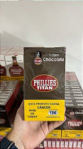 PHILLIES TITAN CHOCOLATE DISPLAY 10 MAÇOS