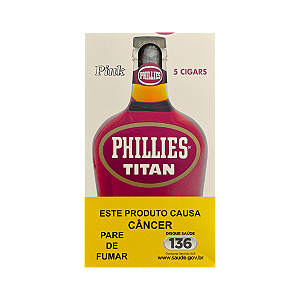 PHILLIES TITAN CONHAQUE DISPLAY 10 MAÇOS