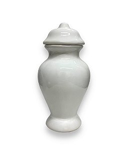QUARTINHA DE LOUÇA BRANCA 19 CM SEM ASA