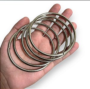 IDE GRANDE PRATA 8 CM