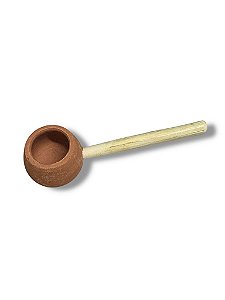 CACHIMBO DE BARRO PEQUENO 6 UNIDADES