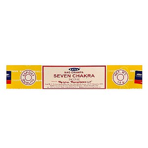 INCENSO SATYA SEVEN CHAKRA 15g