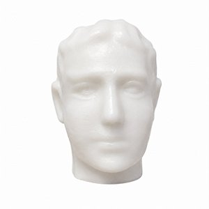CABEÇA DE CERA MASCULINA BRANCA