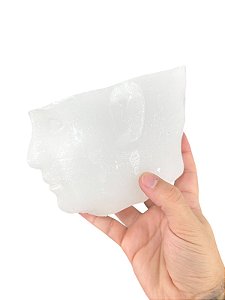 CABEÇA DE CERA MASCULINA ABRETA BRANCA