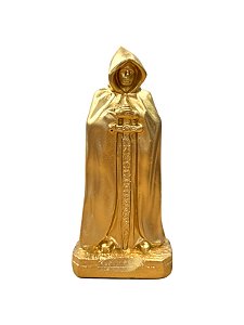 IMAGEM DE GESSO EXÚ DO OURO 20 CM