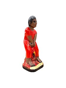 IMAGEM DE GESSO EXÚ TIRIRI 20 CM