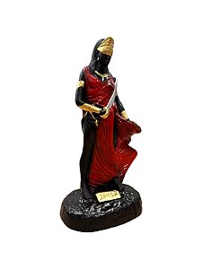 IMAGEM DE GESSO ORIXÁ IANSÃ 25 CM