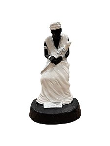 IMAGEM DE GESSO ORIXÁ OXALUFA 25 CM