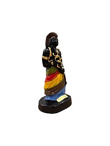 IMAGEM DE GESSO ORIXÁ OXUMARÊ 25 CM