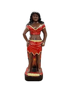 IMAGEM DE GESSO POMBA GIRA MARIA FARRAPO 20 CM