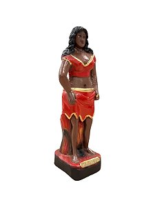 IMAGEM DE GESSO POMBA GIRA MARIA FARRAPO 20 CM