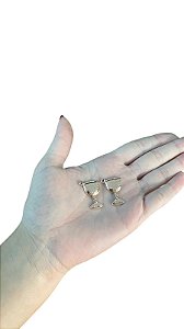 PINGENTE TAÇA DOURADO 6 UNIDADES