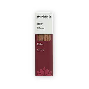 INCENSO NIRVANA CRAVO E CANELA