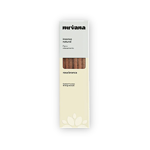 INCENSO NIRVANA ROSA BRANCA