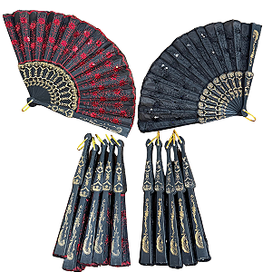 LEQUE PACOTE 6 VERMELHO / 6 PRETO