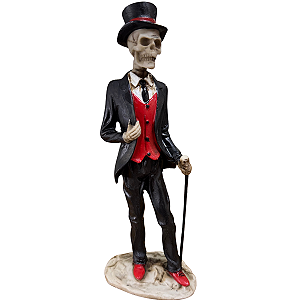 EXU CAVEIRA EM PÉ DE CARTOLA