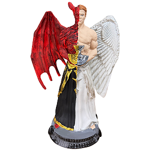 IMAGEM EM RESINA LUCIFER 30 CM