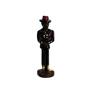 IMAGEM EM CHUMBO - PELINTRA 5CM PRETO