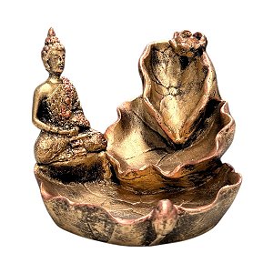 CASCATA FOLHA BUDA HINDU MEDITANDO