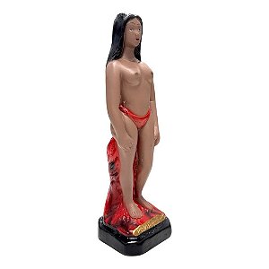 IMAGEM DE GESSO POMBA GIRA 20CM