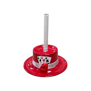 SUPORTE DE CIGARRO CHAPÉU VERMELHO