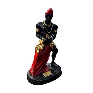 IMAGEM DE GESSO ORIXÁ EXÚ