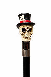 BENGALA + PUNHAL EXÚ CAVEIRA DE CARTOLA