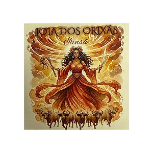 JOIA DOS ORIXÁS MACRAME IANSÃ