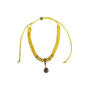 JOIA DOS ORIXÁS MACRAME OXUM