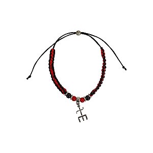 JOIA DOS ORIXÁS MACRAME EXÚ