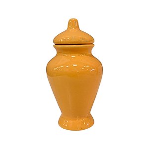 QUARTINHA DE LOUÇA AMARELA SEM ASA 15