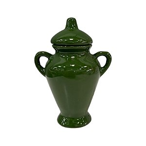 QUARTINHA DE LOUÇA VERDE COM ASA 15