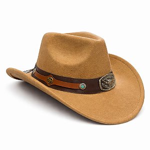 CHAPÉU TEXAS CLARO - COWBOY