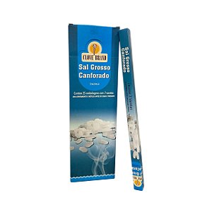 INCENSO VARETA - SAL GROSSO CANFORADO BOX C/ 25UN