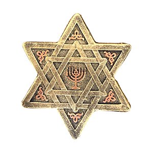 PORTA JÓIA ESTRELA DE DAVI