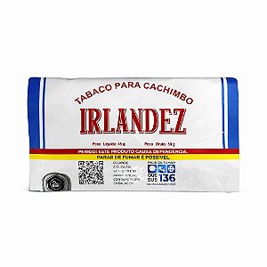 FUMO P/ CACHIMBO IRLANDEZ NATURAL 45G - UNITÁRIO