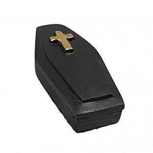 CAIXAOZINHO - PRETO / DOURADA